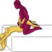 waterfall sex position